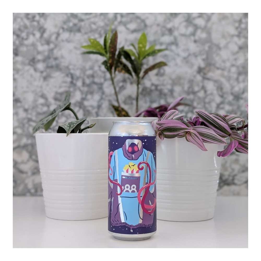 Neon Invasion West Coast IPA by Eighty Eight Brewing Co., beer label