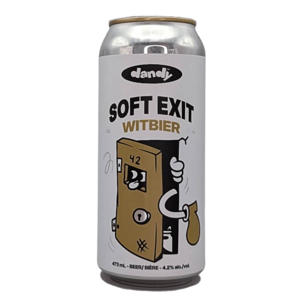 Soft Exit Witbier by The Dandy Brewing Company, beer label