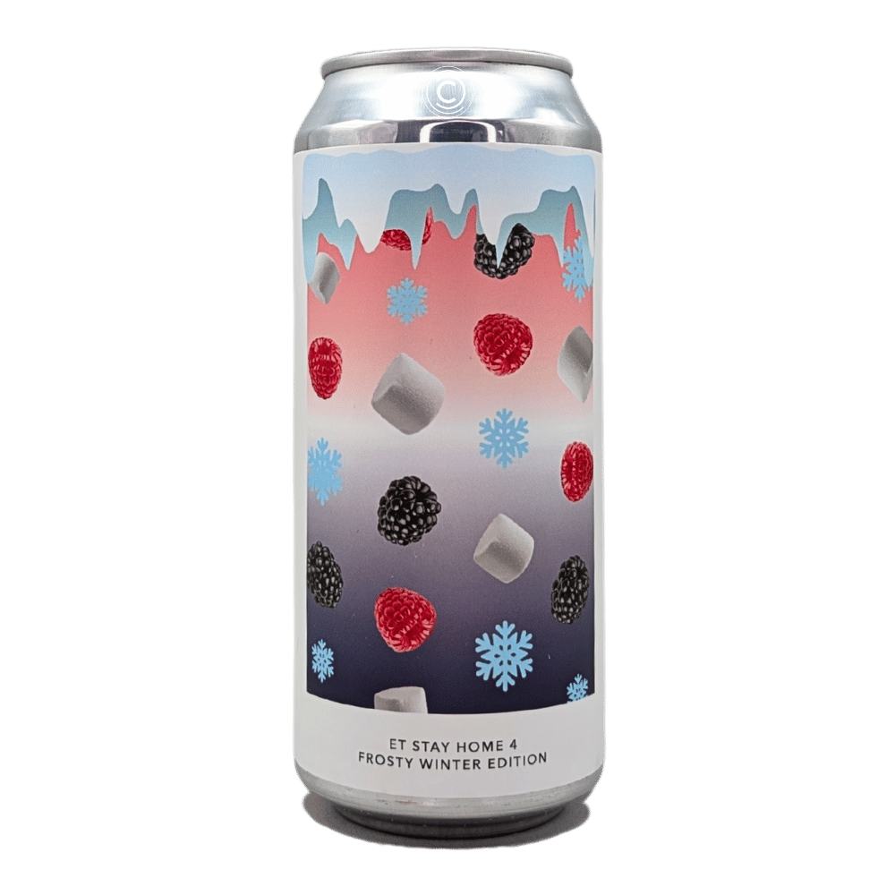 ET STAY HOME 4 - FROSTY WINTER EDITION Sour by Evil Twin Brewing NYC, beer label