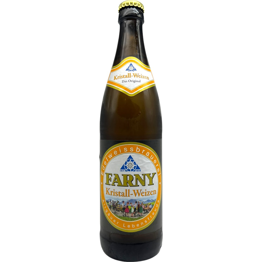 Edelweissbrauerei Farny Farny Kristall-Weizen by Edelweissbrauerei Farny, beer label