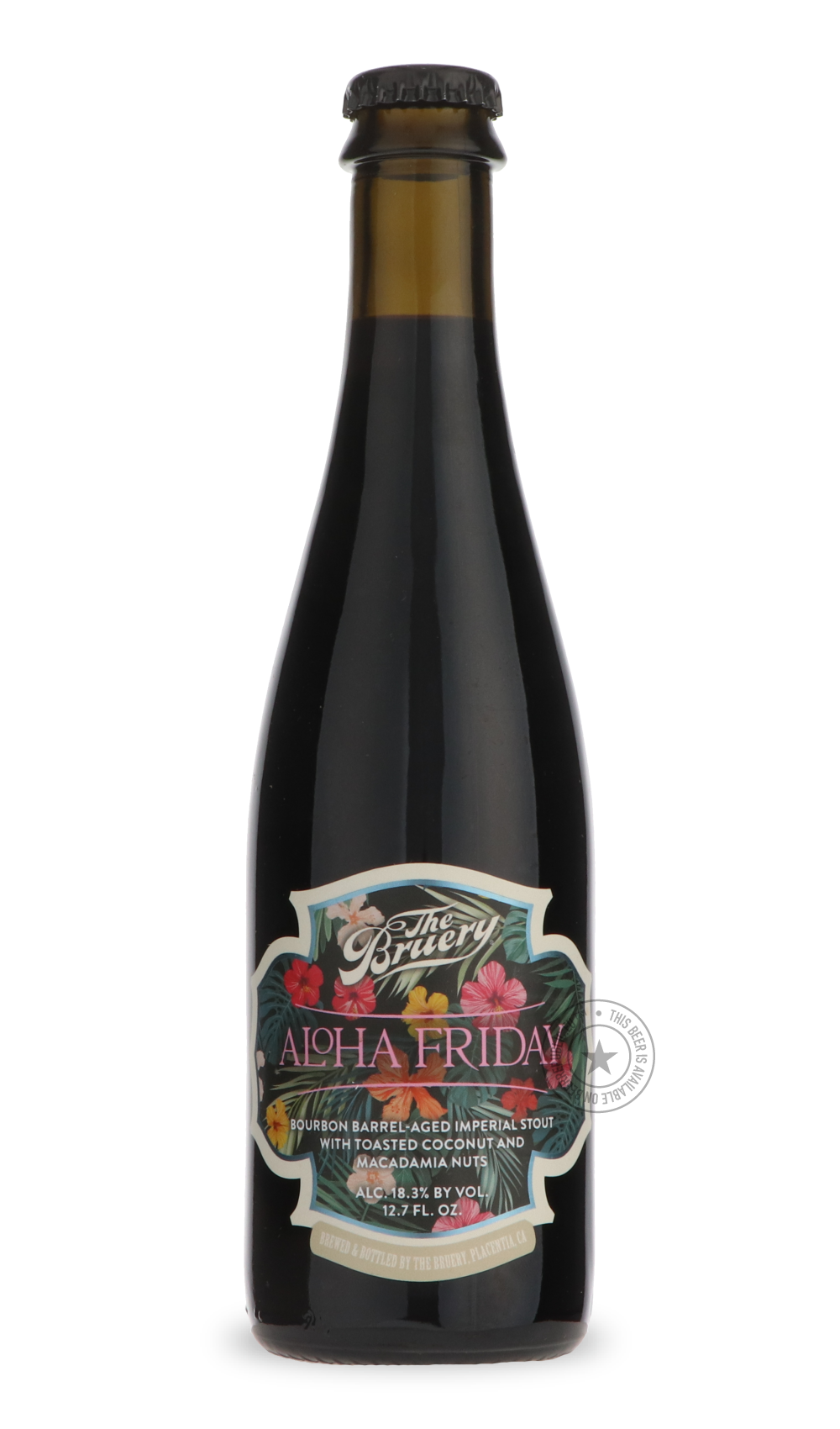 Aloha Friday by The Bruery, beer label