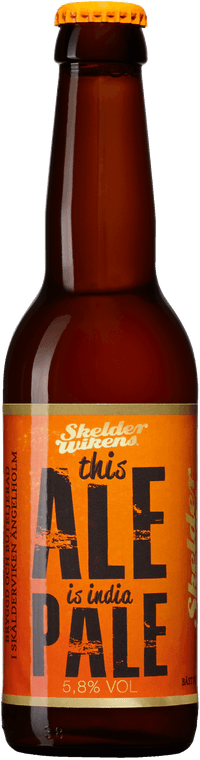 This Ale Is India Pale by Skelderwikens Brygghus, beer label