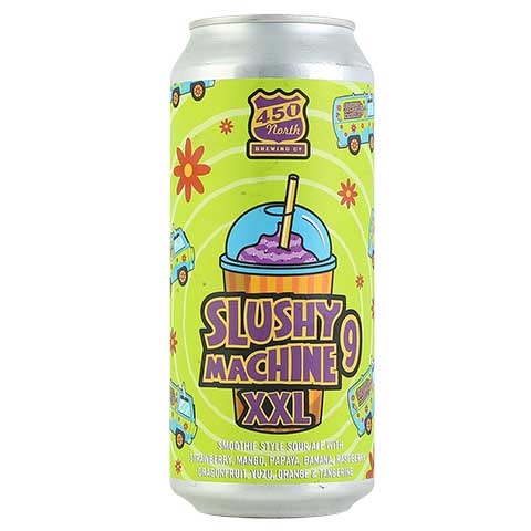450 North Slushy Machine XXL Sour by 450 North Brewing Company, beer label