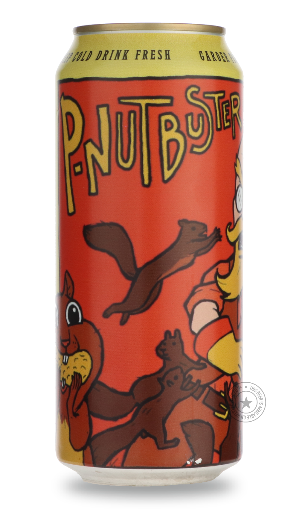 P-nut Buster by Brewskey, beer label