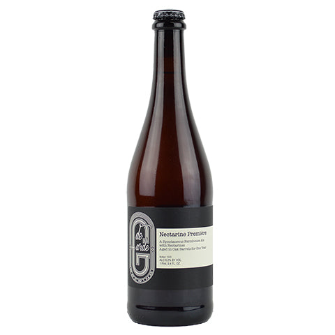 de Garde Nectarine Premiére Farmhouse Ale by De Garde Brewing, beer label