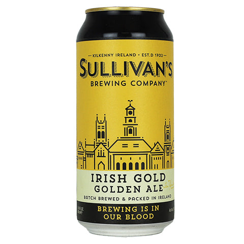 Sullivan's Irish Gold Ale by Sullivan's Brewing Company, beer label