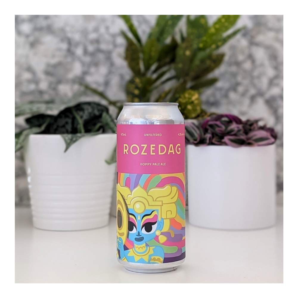 Rozedag Hoppy Pale Ale by Dageraad Brewing, beer label