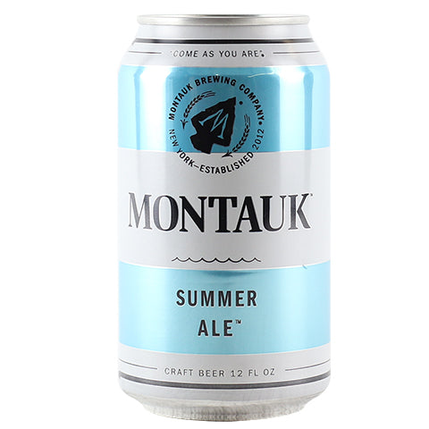 Montauk Summer Ale by Montauk Brewing Co, beer label