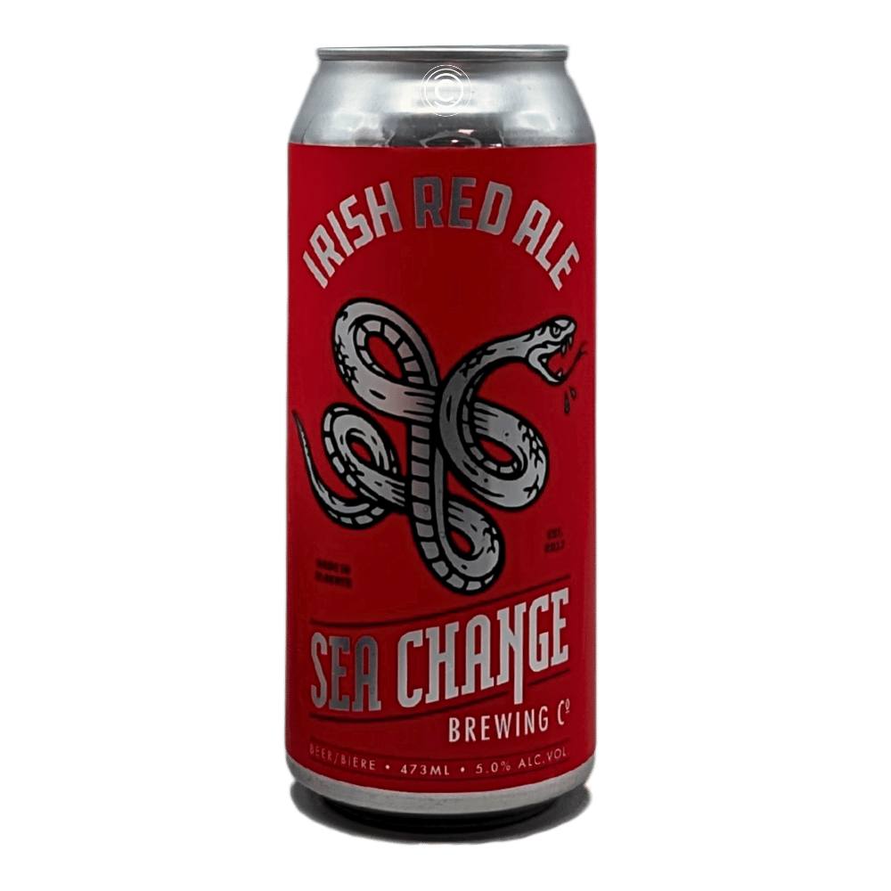 Irish Red Ale by Sea Change Brewing Co., beer label