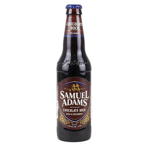 Samuel Adams Chocolate Bock Lager by Samuel Adams, beer label