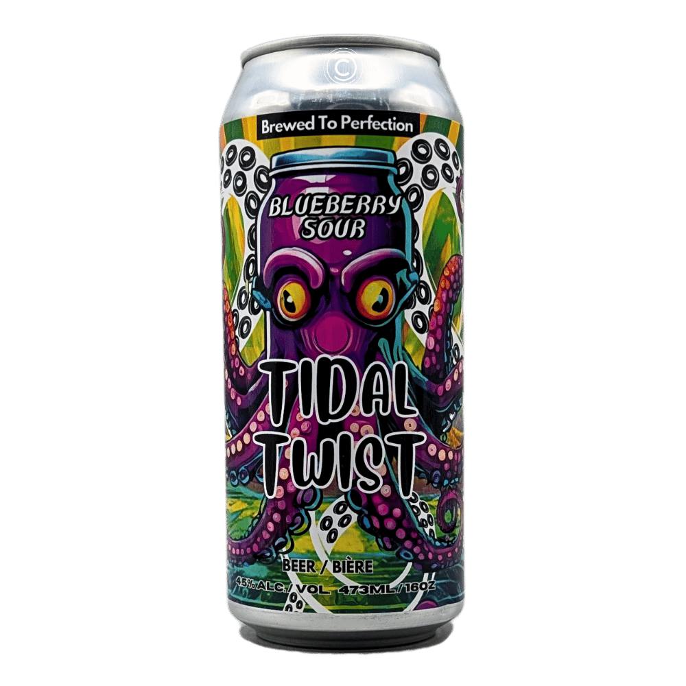 Tidal Twist Blueberry Sour by 2nd Wind Brewery, beer label