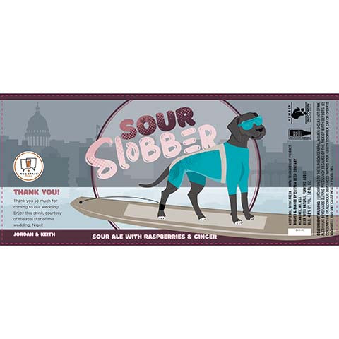 Mobcraft Sour Slobber Sour Ale by MobCraft Beer, beer label