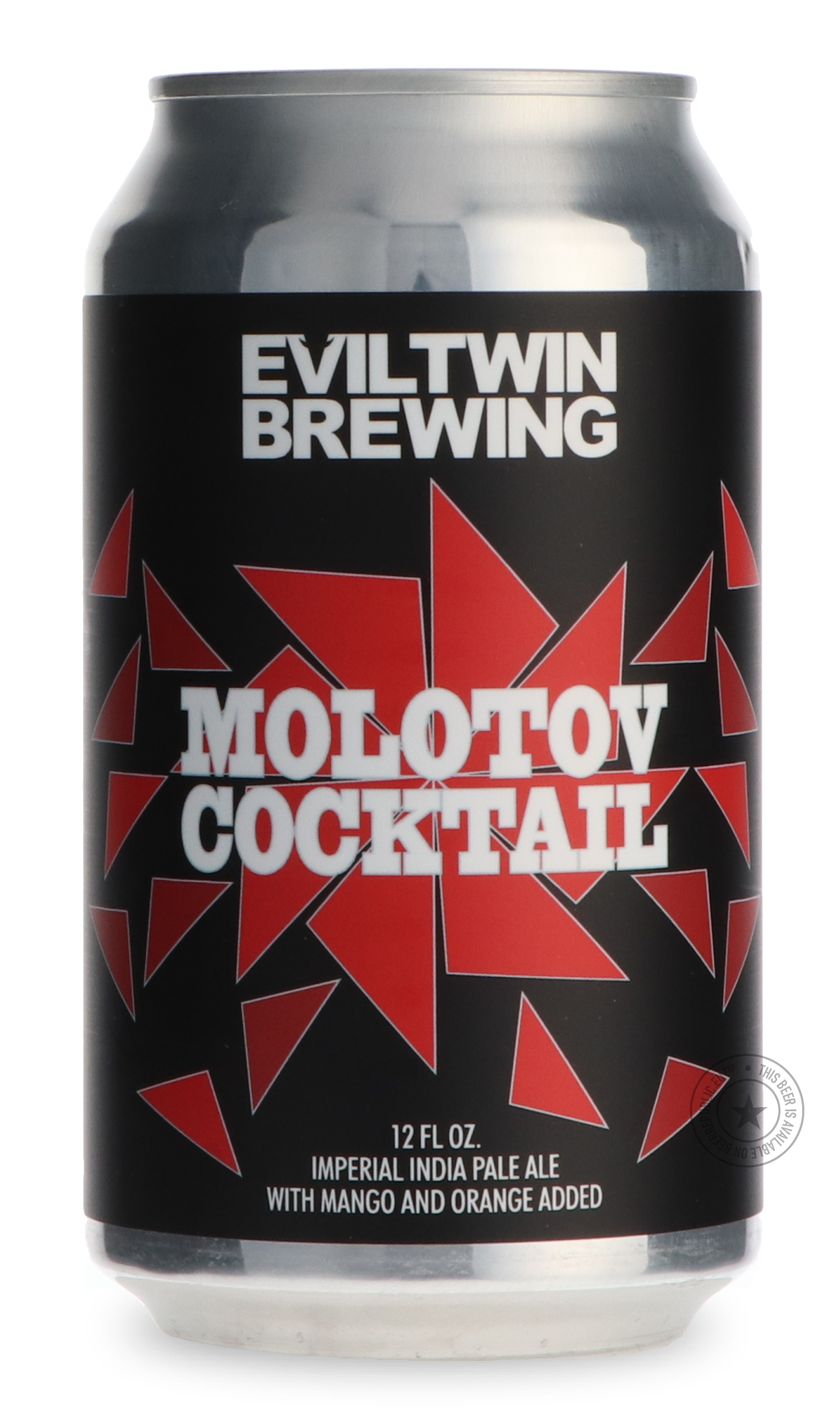 Molotov Cocktail by Evil Twin Brewing, beer label