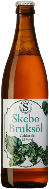 Skebo Bruksbryggeri Bruksöl by Inwave AB, beer label