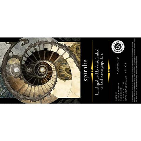 Ebb & Flow Spiralis Blonde Ale by Ebb & Flow, beer label