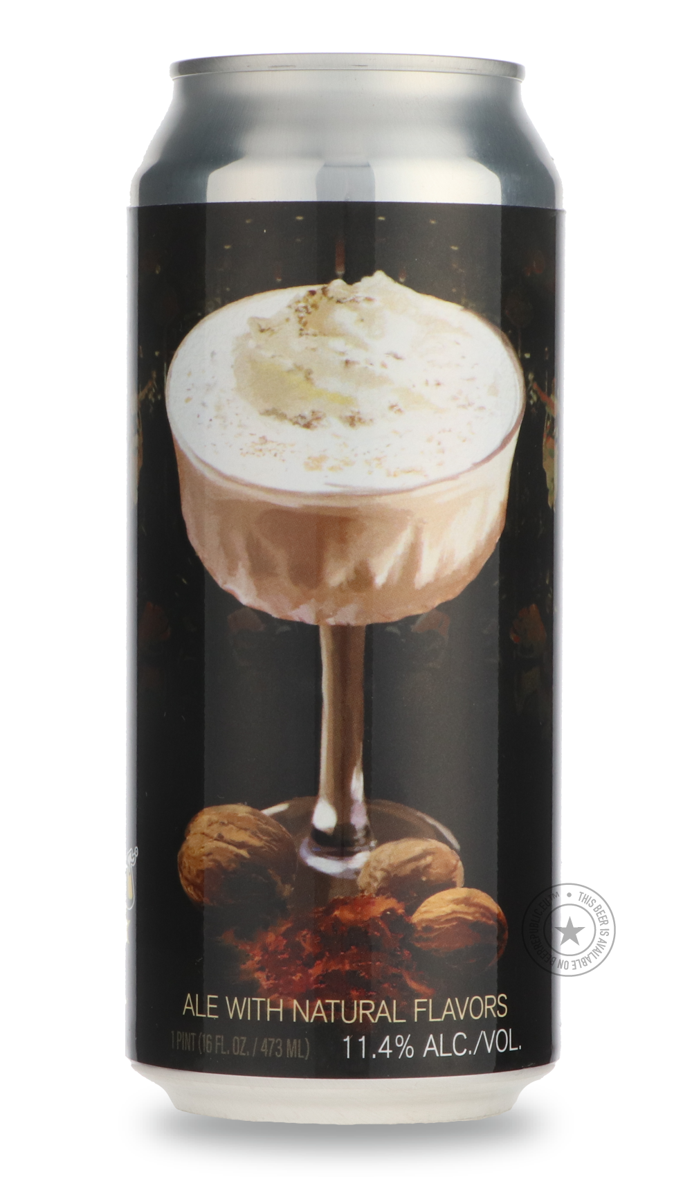 Cognac Barrel-Aged Brandy Alexander BORIS the Crusher by Hoppin' Frog, beer label