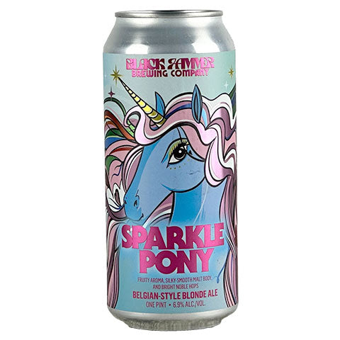 Black Hammer Sparkle Pony Belgian Blond Ale by Black Hammer Brewing, beer label