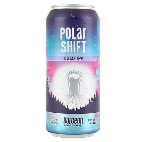 Burgeon Polar Shift IPA by Burgeon Beer Company, beer label