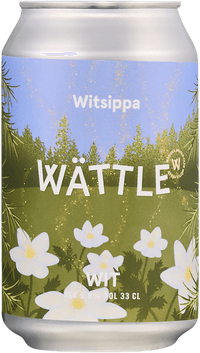 Witsippa Wit by Wättle Brygghus, beer label