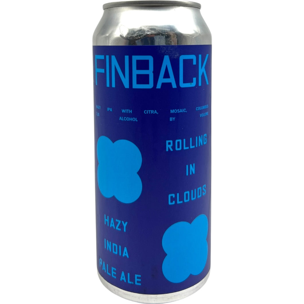 Finback Rolling In Clouds by Finback Brewery, beer label