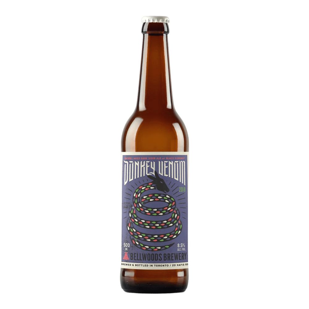 Donkey Venom Sour by Bellwoods Brewery, beer label
