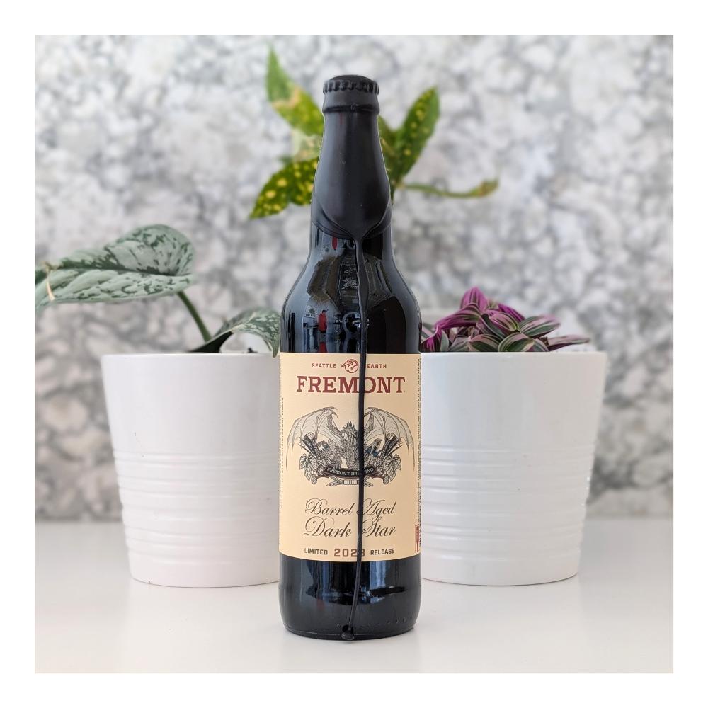 Barrel-Aged Dark Star (2023) Imperial Stout by Fremont Brewing Co, beer label