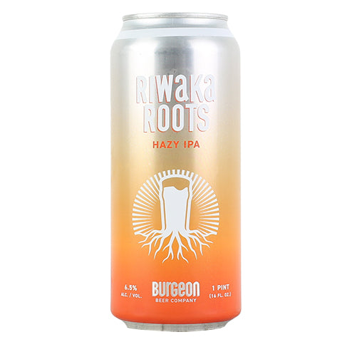 Burgeon Riwaka Roots Hazy IPA by Burgeon Beer Company, beer label