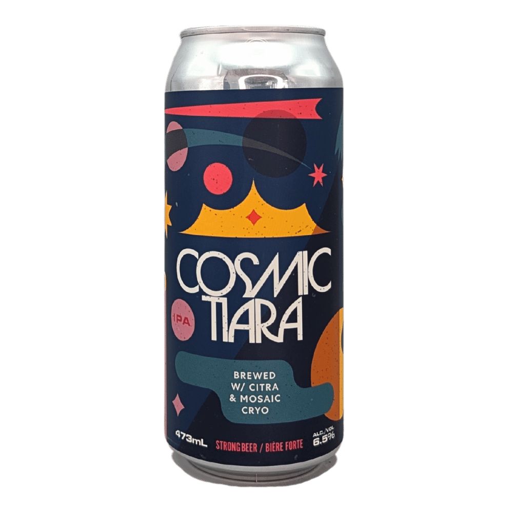Cosmic Tiara Hazy IPA by Bellwoods Brewery, beer label