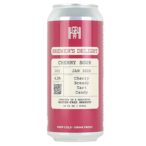Ground Breaker Brewers Delight No. 001 Cherry Sour by Ground Breaker Brewing, beer label
