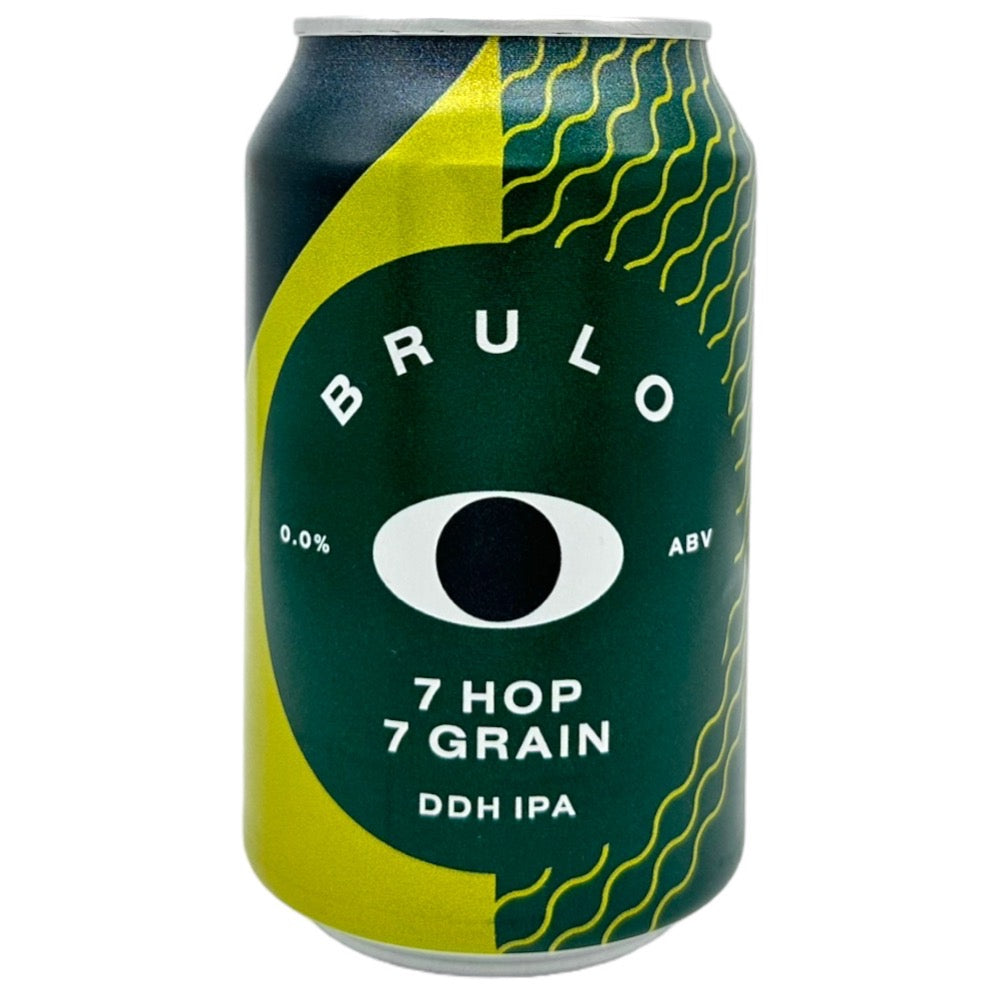 BRULO 7 Grain 7 Hop DDH IPA by BRULO Beer, beer label
