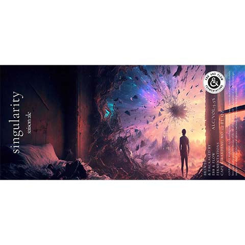 Ebb & Flow Singularity Saison Ale by Ebb & Flow, beer label