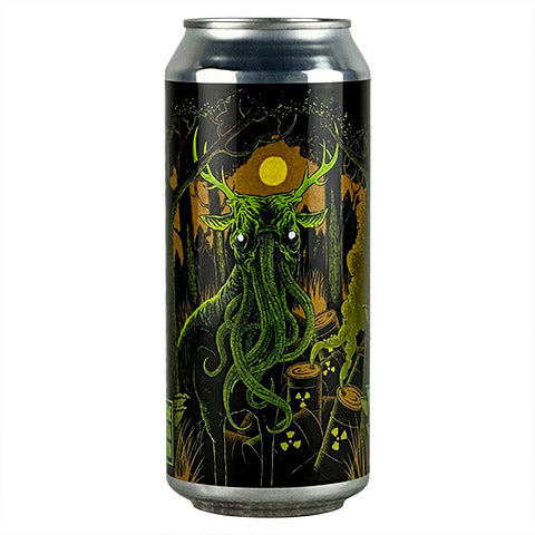 Abomination Toxic Earth Hazy DIPA (Extreme Matcha Edition) by Abomination Brewing Company, beer label