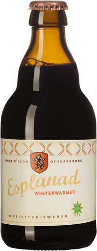 Esplanad WinterWarmer by Hops N' Leon of Skaraborg, beer label