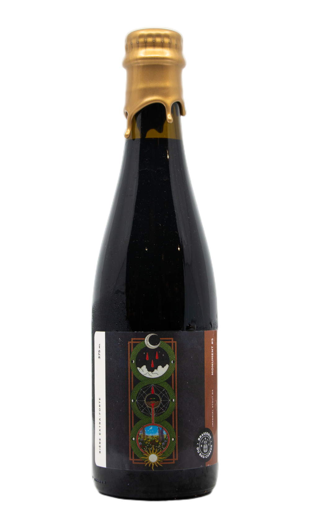 Brasserie du Bas Monument #5 by Brasserie du Bas-Canada, beer label