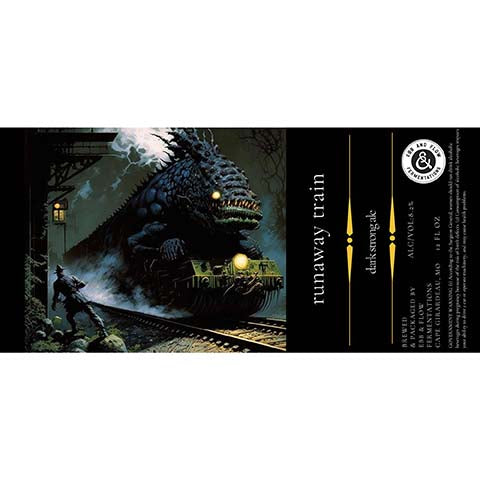Ebb & Flow Runaway Train Dark Strong Ale by Ebb & Flow, beer label