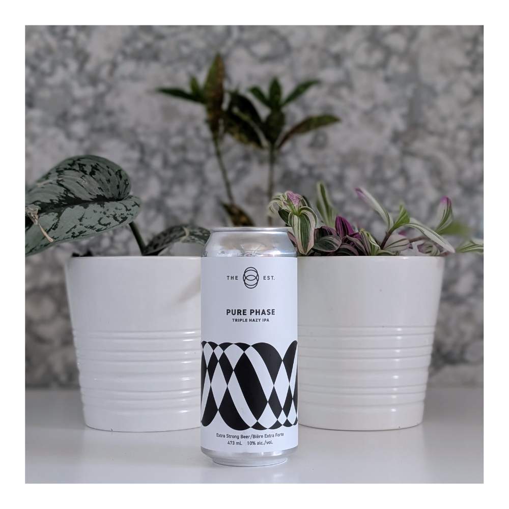 Pure Phase Triple Hazy IPA by The Establishment Brewing Company, beer label