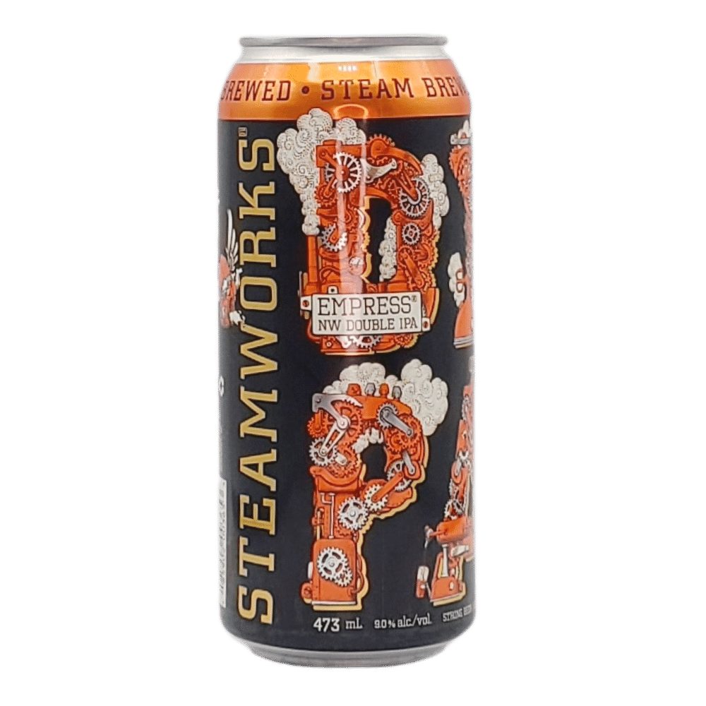 Empress Double IPA by Steamworks Brewery - Brewpub, beer label