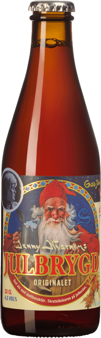 Jenny Nyströms Julbrygd by Ängöl, beer label