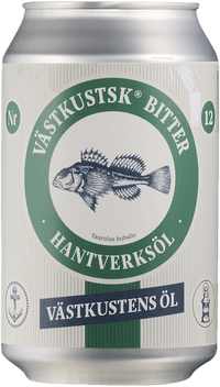 Västkustsk Bitter by Västkustens Öl AB, beer label