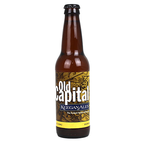 Keegan Old Capital Blonde by Keegan Ales, beer label
