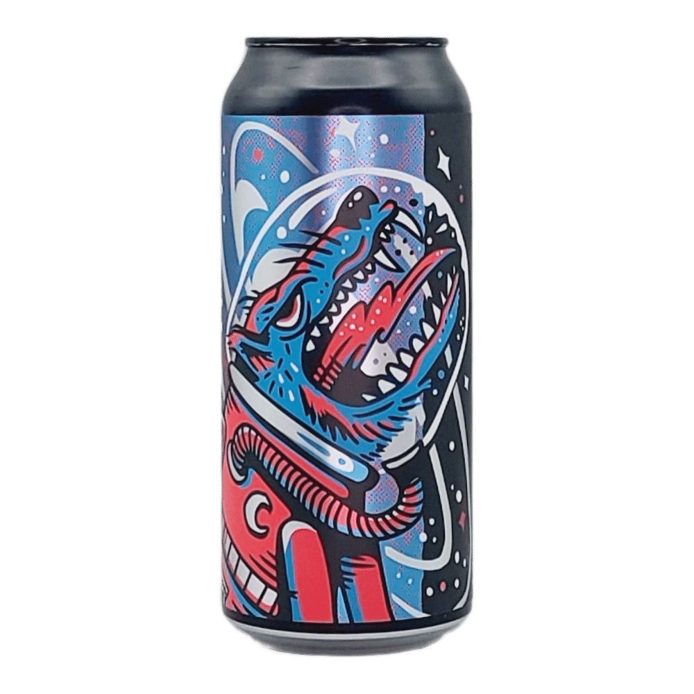 Space Wolf by New Level Brewing, beer label