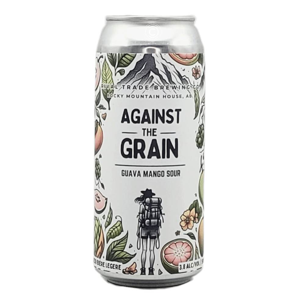Co. Against the Grain Guava Mango Sour by Rival Trade Brewing, beer label
