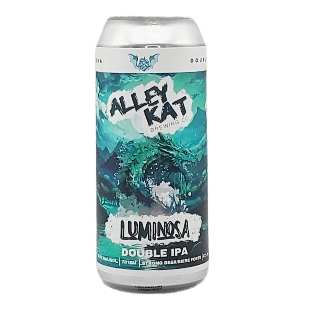 Luminosa Double IPA by Alley Kat Brewing Company, beer label