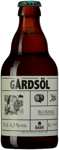 Gårdsöl by Qvänum Mat & Malt, beer label