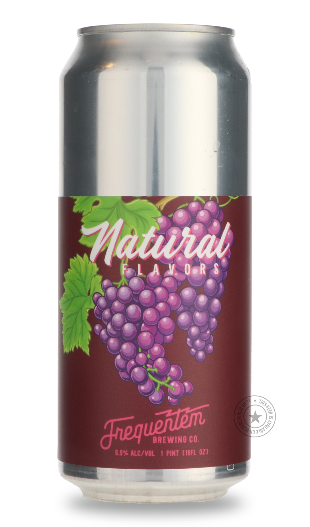 Natural Flavors (Concord Grape) by Frequentem Brewing Co., beer label