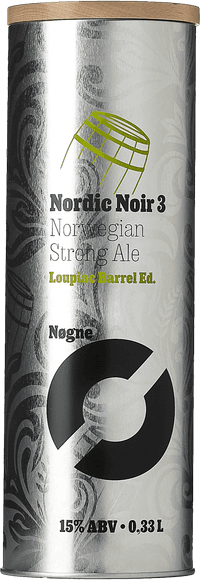 Nøgne Nordic Noir 3 Loupiac Edition by Nøgne Ø det Kompromisslöse Bryggeri, beer label
