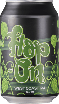 Kurjovikens Bryggeri Hop On by Kurjovikens Bränneri, beer label