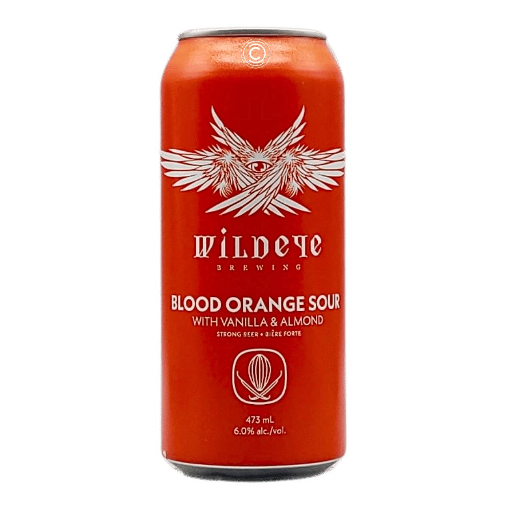 Blood Orange Sour by Wildeye Brewing, beer label