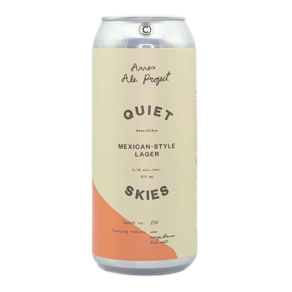 Quiet Skies Mexican-Style Lager by Annex Ale Project, beer label
