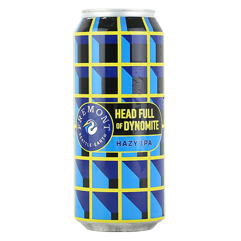 Fremont Head Full of Dynomite V44 Hazy IPA by Fremont Brewing Co, beer label